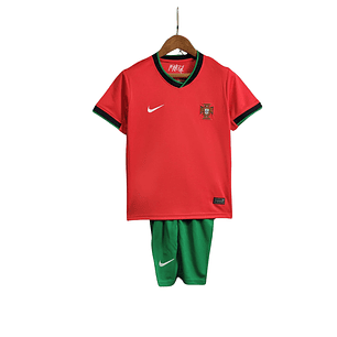 Conjunto Nike Portugal Primeiro Equipamento 2024 Criança