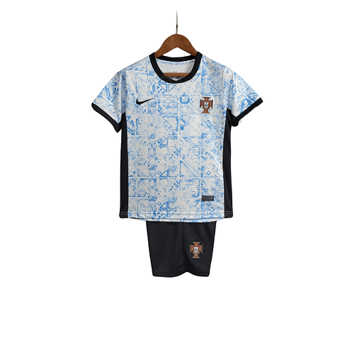 Conjunto Nike Portugal Segundo Equipamento 2024 Criança