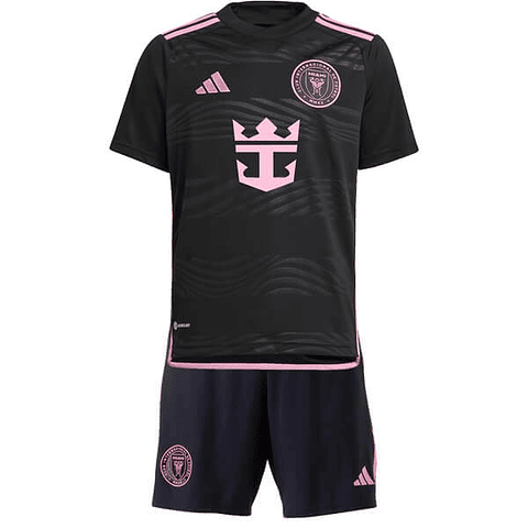 Conjunto Adidas Inter Miami Segundo Equipamento 2024 Criança 