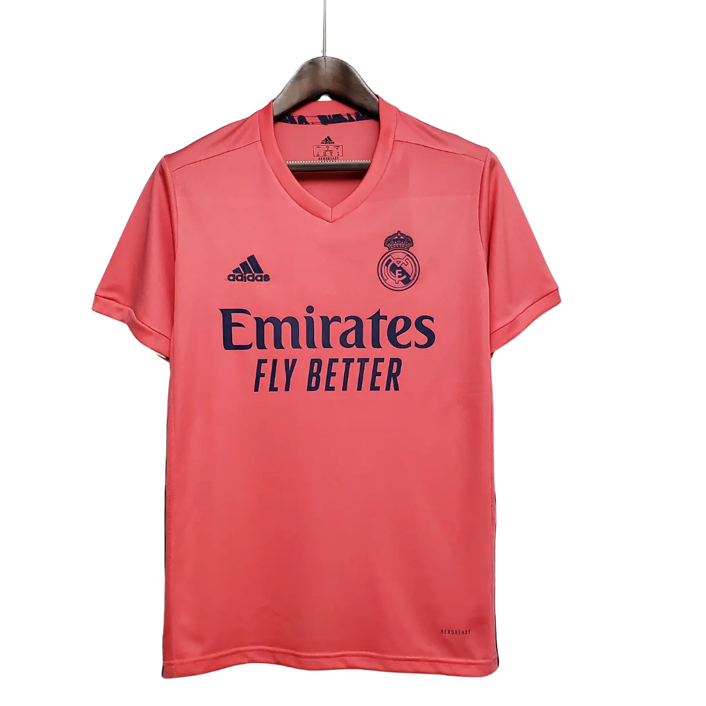 Camisola Adidas Alternativa Rosa Real Madrid 20/21 Retro 1