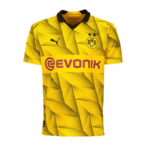 CAMISOLA PUMA B. DORTMUND PRIMEIRO TAÇAS EQUIPAMENTO 2023-2024