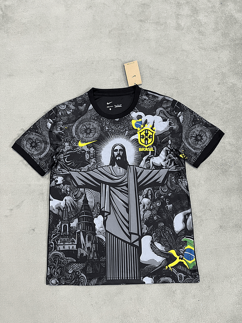 Camisola Nike Brasil Edição Jesus 2024-2025