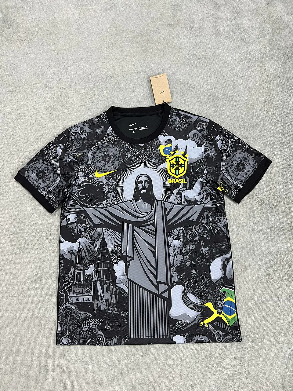 Camisola Nike Brasil Edição Jesus 2024-2025 1