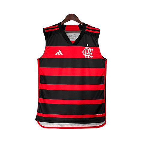 Camisola Adidas Flamengo Principal 24/25 - S/ Mangas