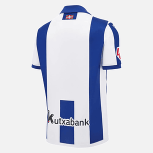 Camisola Macron Real Sociedad Primeiro Equipamento 2024-2025