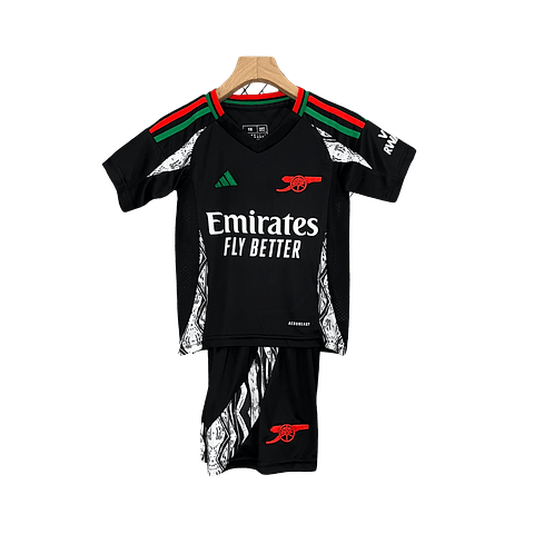 Conjunto Adidas Arsenal Alternativo Equipamento 2024-2025 Criança