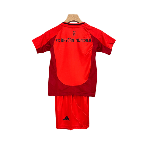 Conjunto Adidas Bayern Munich Principal Equipamento 2024-2025