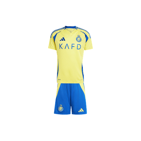 Conjunto Al-Nassr Primeiro Equipamento 2024/2025 Criança