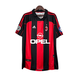 Camisola Milan Principal UCL 00/01 Retro