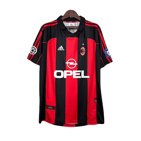 Camisola Milan Principal UCL 00/01 Retro