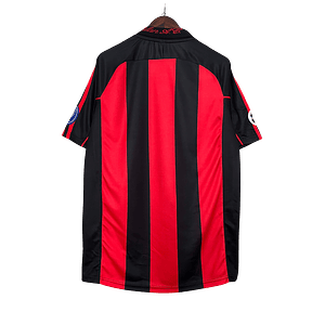 Camisola Milan Principal UCL 00/01 Retro