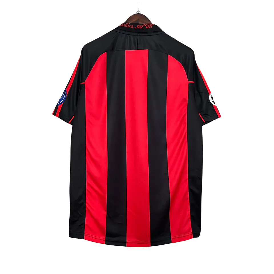 Camisola Milan Principal UCL 00/01 Retro 2