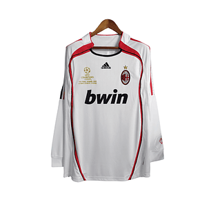 Camisola Milan Final UCL 06/07 Retro - Manga Comprida