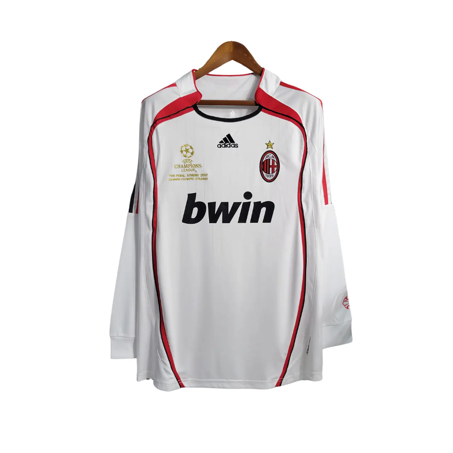 Camisola Milan Final UCL 06/07 Retro - Manga Comprida 1