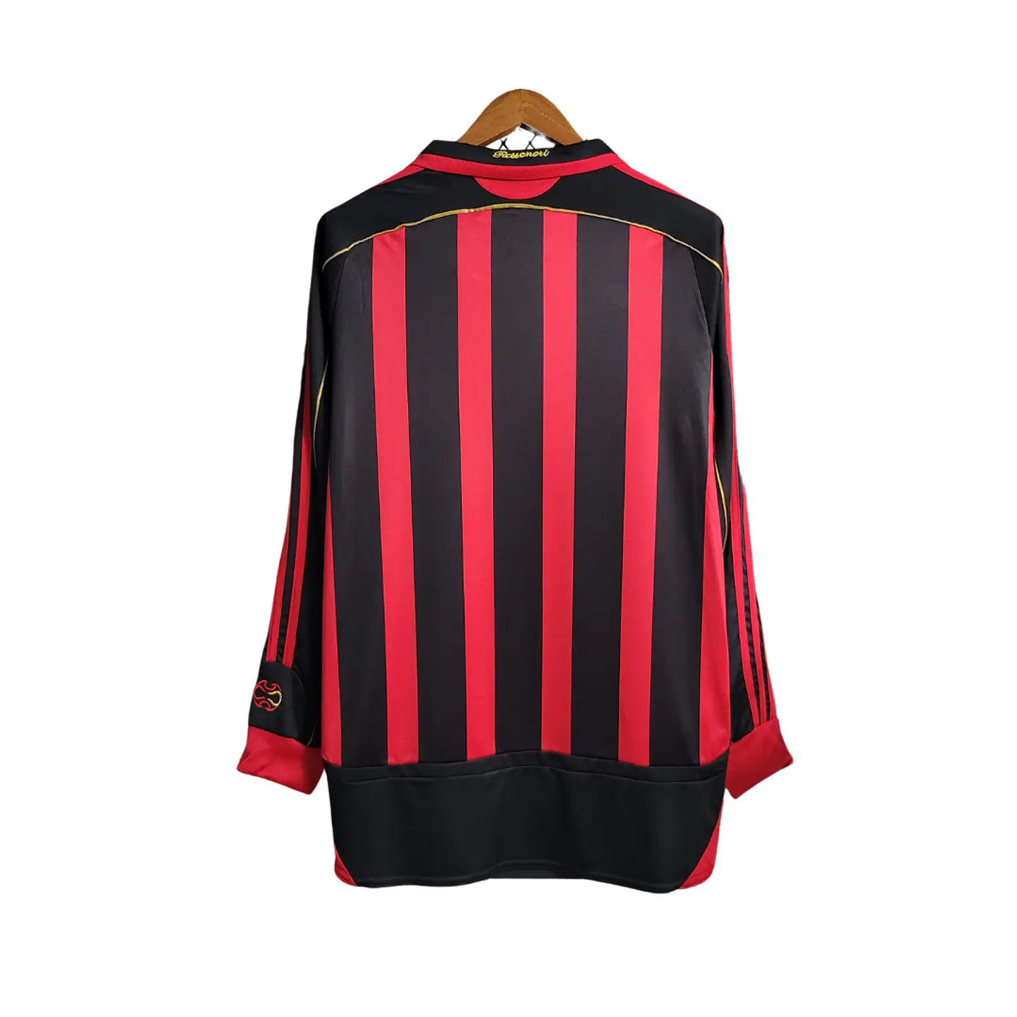 Camisola Milan Principal 06/07 Retro - Manga Comprida 2