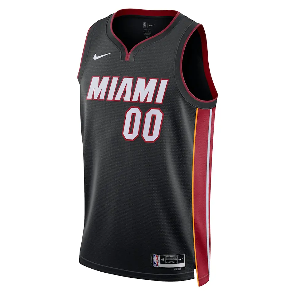 Camisola Nike Preta Miami Heat 1