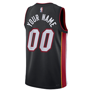 Camisola Nike Preta Miami Heat