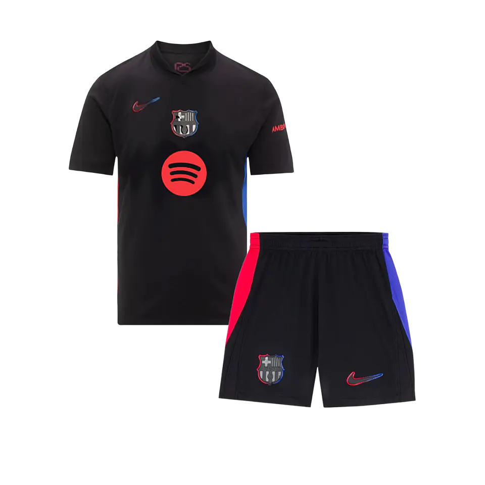 Conjunto Nike Barcelona Alternativo Equipamento 2024-2025 1