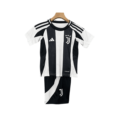Conjunto Adidas Juventus Principal Equipamento 2024-2025 Criança