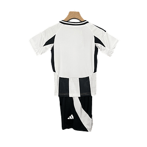 Conjunto Adidas Juventus Principal Equipamento 2024-2025 Criança