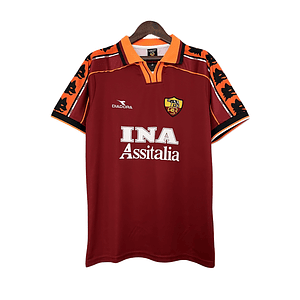 Camisola AS Roma Principal 98/99 Retro