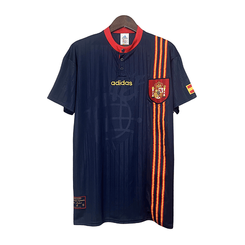 Camisola Alternativa Espanha 1996 Retro