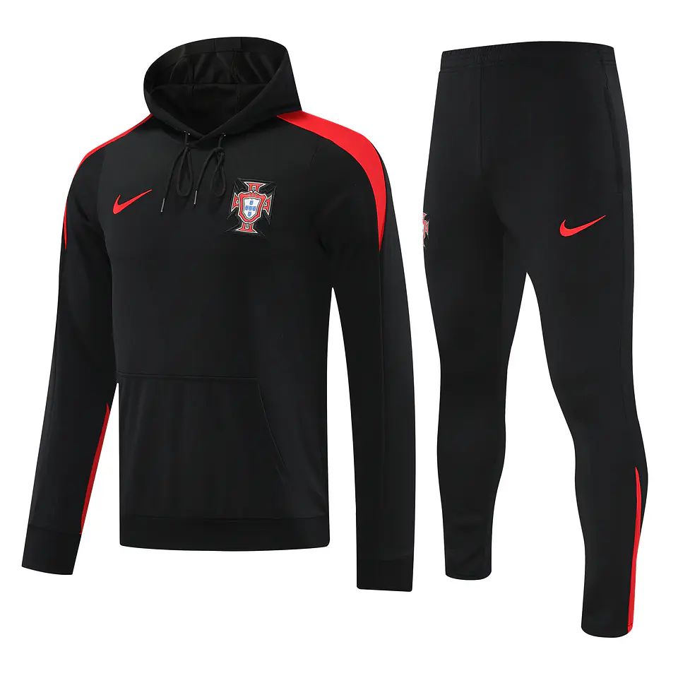 Conjunto Fato de Treino Portugal - Preto 1