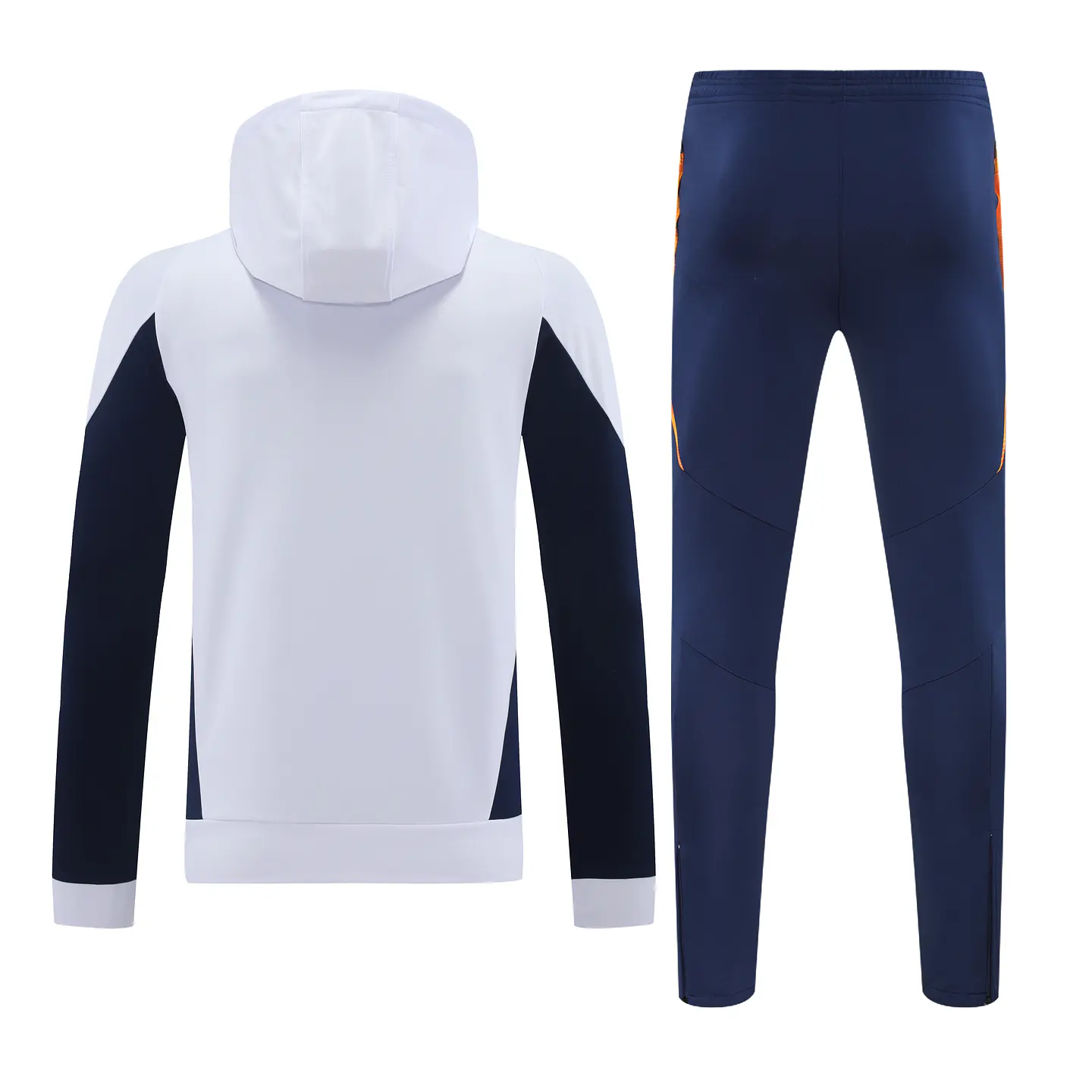 Conjunto Fato de Treino Real Madrid - Branco/Azul 2