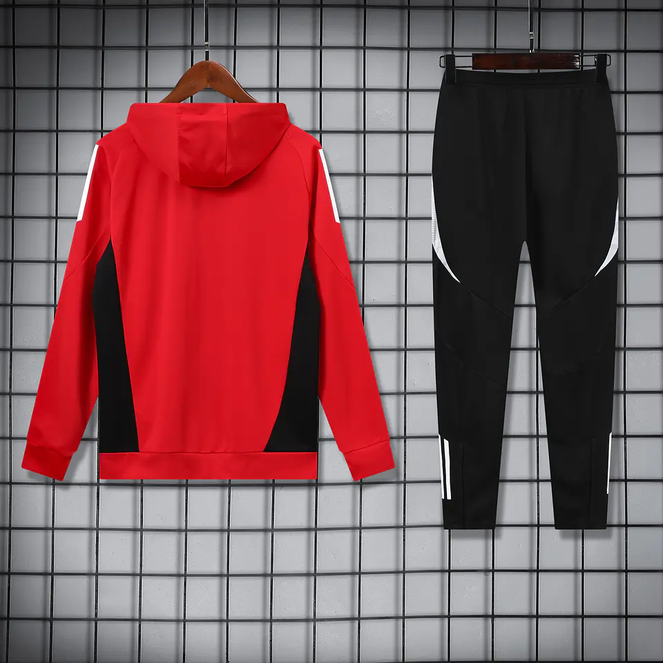 Conjunto Fato de Treino Manchester United - Vermelho 4