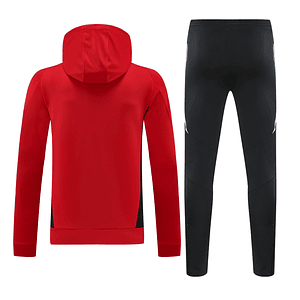 Conjunto Fato de Treino Manchester United - Vermelho