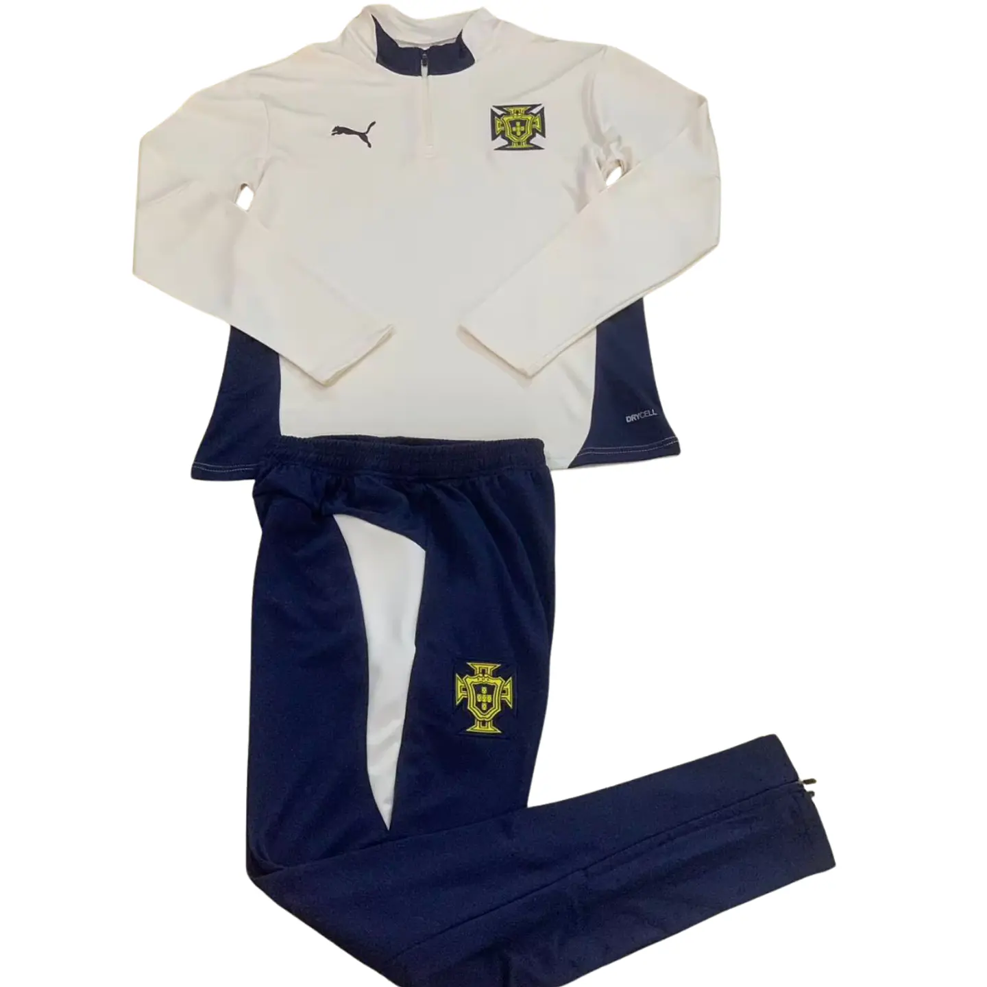 Conjunto de Treino Portugal 2025 - Branco 3
