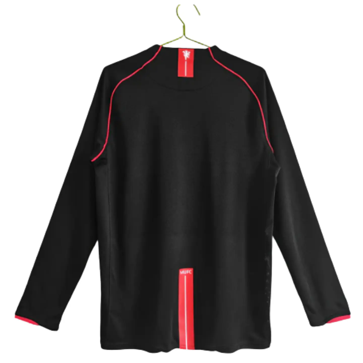 Camisola Man Utd 07/08 Retro - Manga Comprida - Preta 2