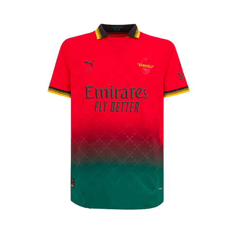 Camisola Milan Quarto Vermelha 24/25 - Edição Especial 