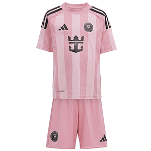 Conjunto Inter Miami Primeiro Equipamento 2025 Criança