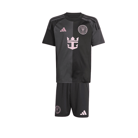 Conjunto Inter Miami Alternativo Equipamento 2025 Criança