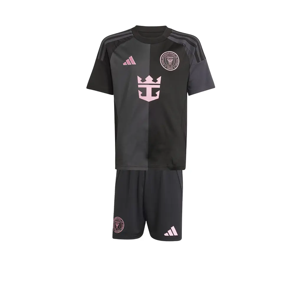 Conjunto Inter Miami Alternativo Equipamento 2025 Criança 1