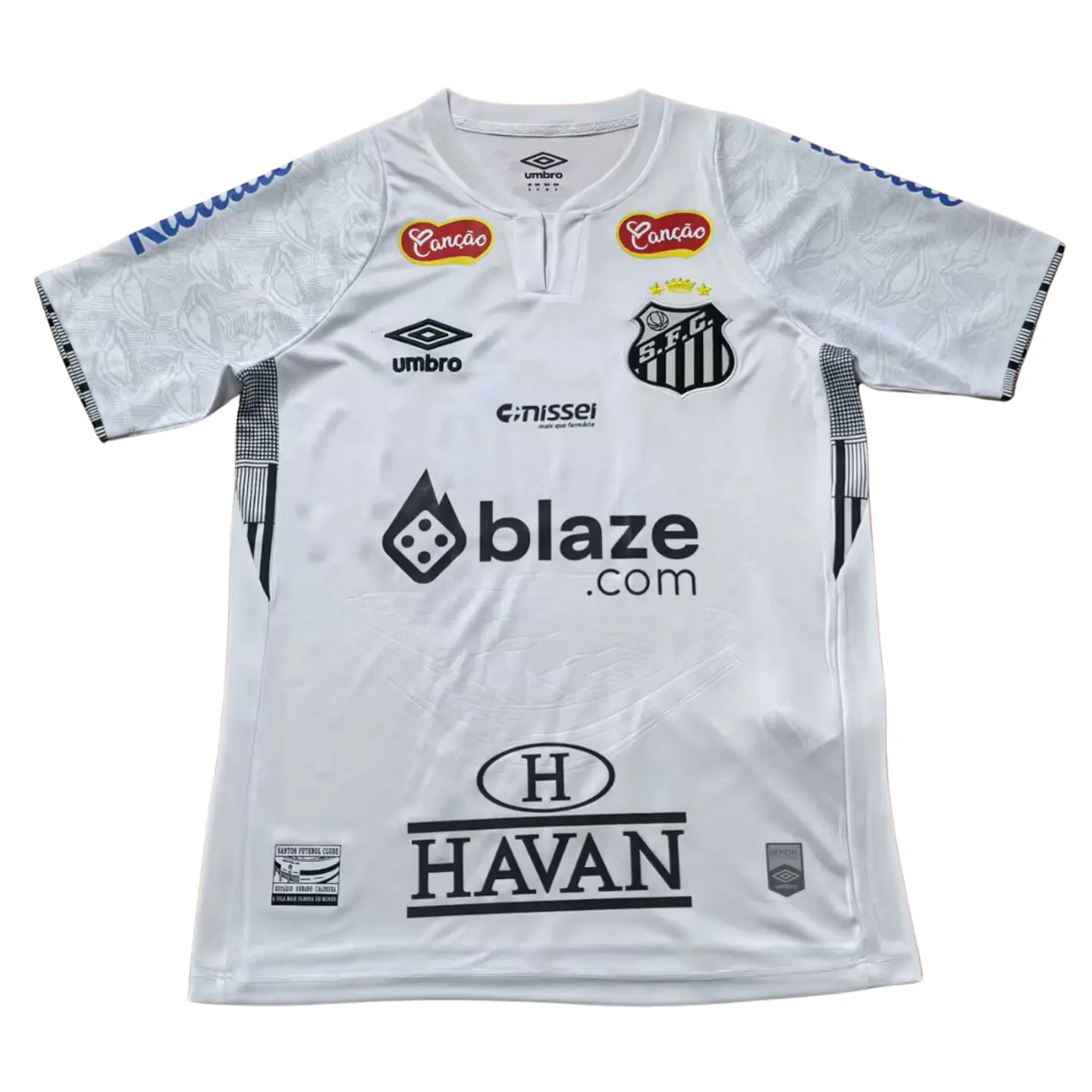 Camisola Santos Principal 25/26 - Estadual - Patrocinios 1