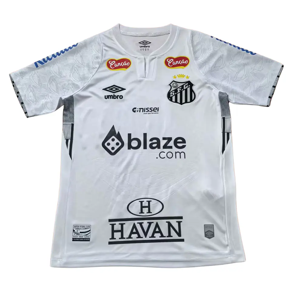 Camisola Santos Principal 25/26 - Estadual - Patrocinios 1