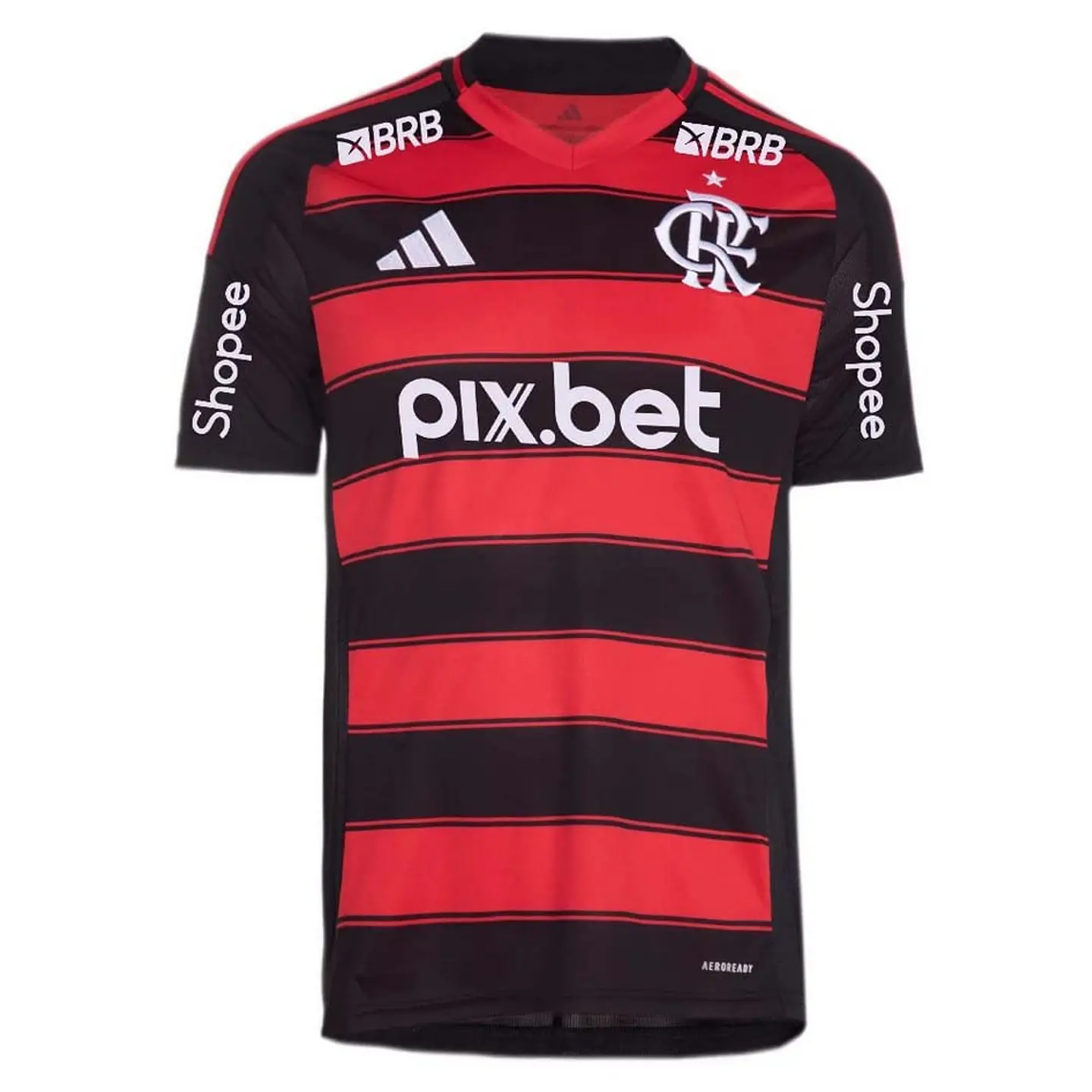 Camisola Adidas Flamengo Principal 25/26 - Patrocinios 1