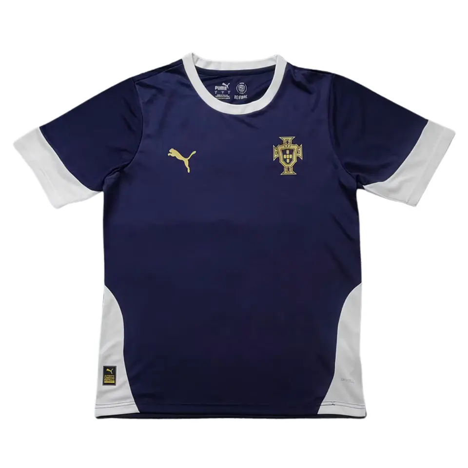 Camisola Aquecimento Azul Portugal 2025  1