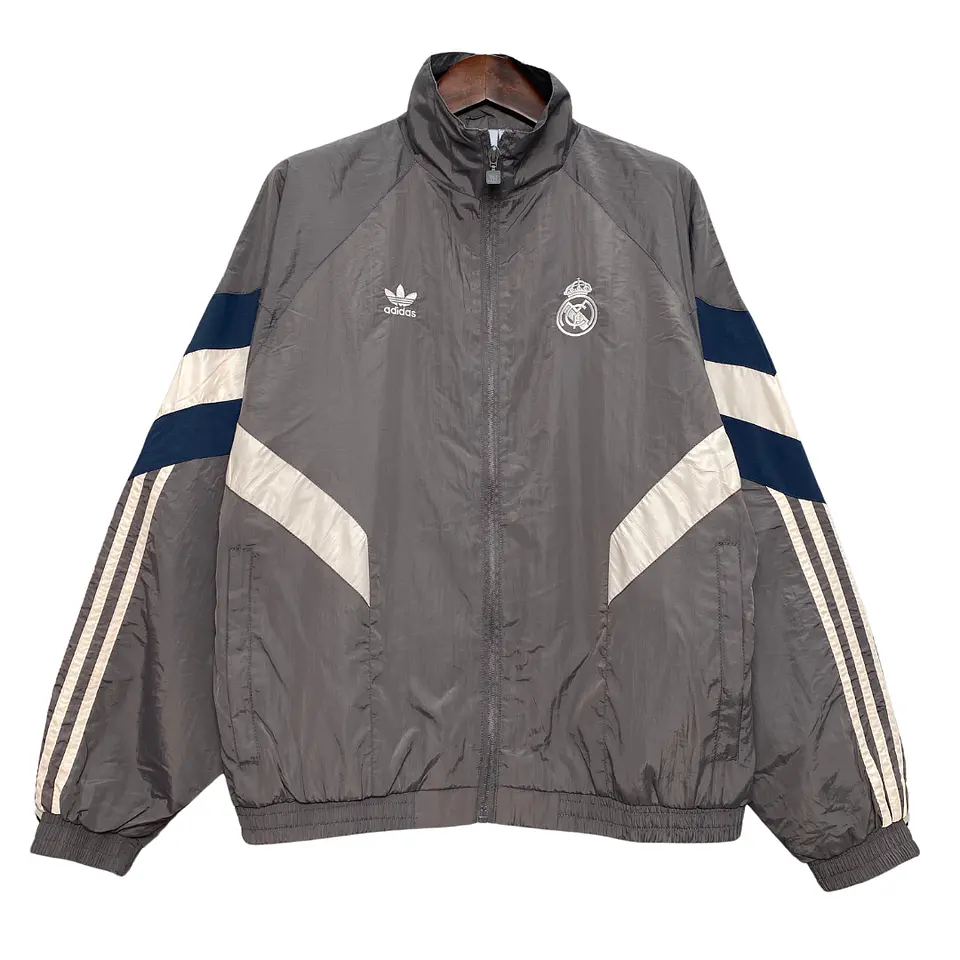 Corta-Vento Real Madrid Cizento 2025 1