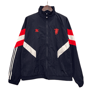 Corta-Vento Marchester United Preto 2025  