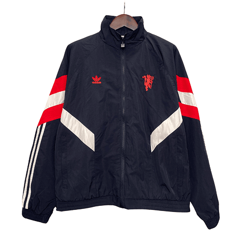 Corta-Vento Marchester United Preto 2025  