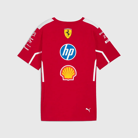 T-Shirt Equipa Ferrari 2025