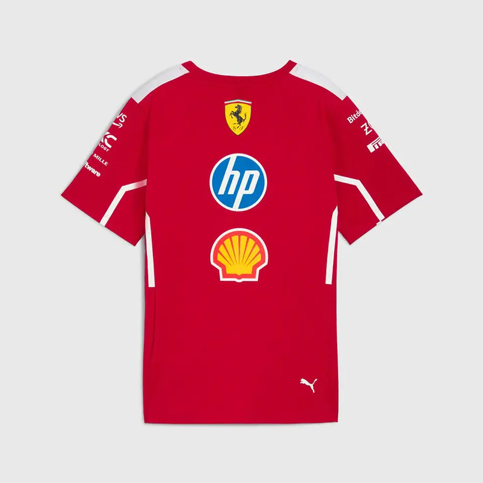 T-Shirt Equipa Ferrari 2025 2