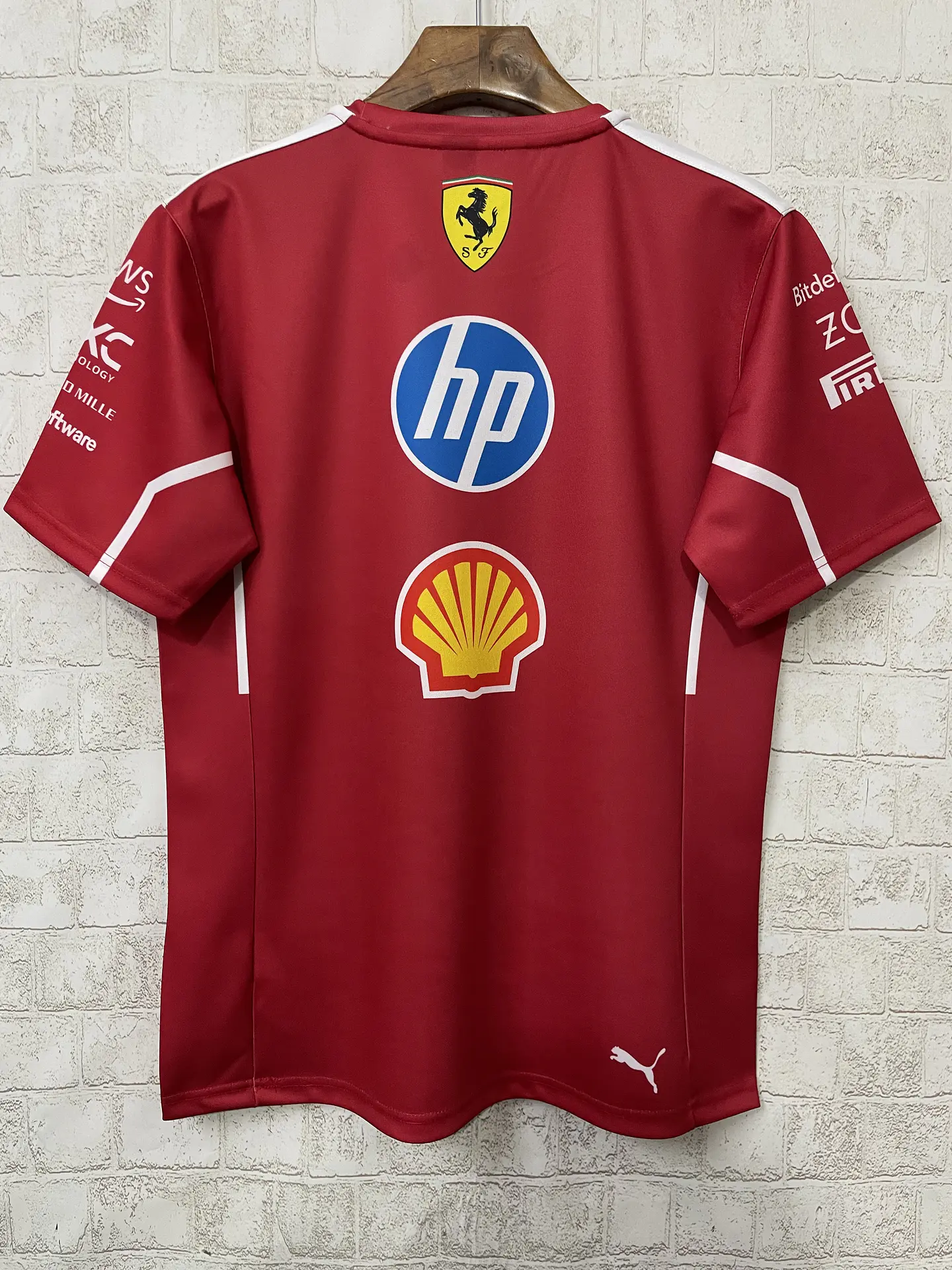 T-Shirt Equipa Ferrari 2025 4