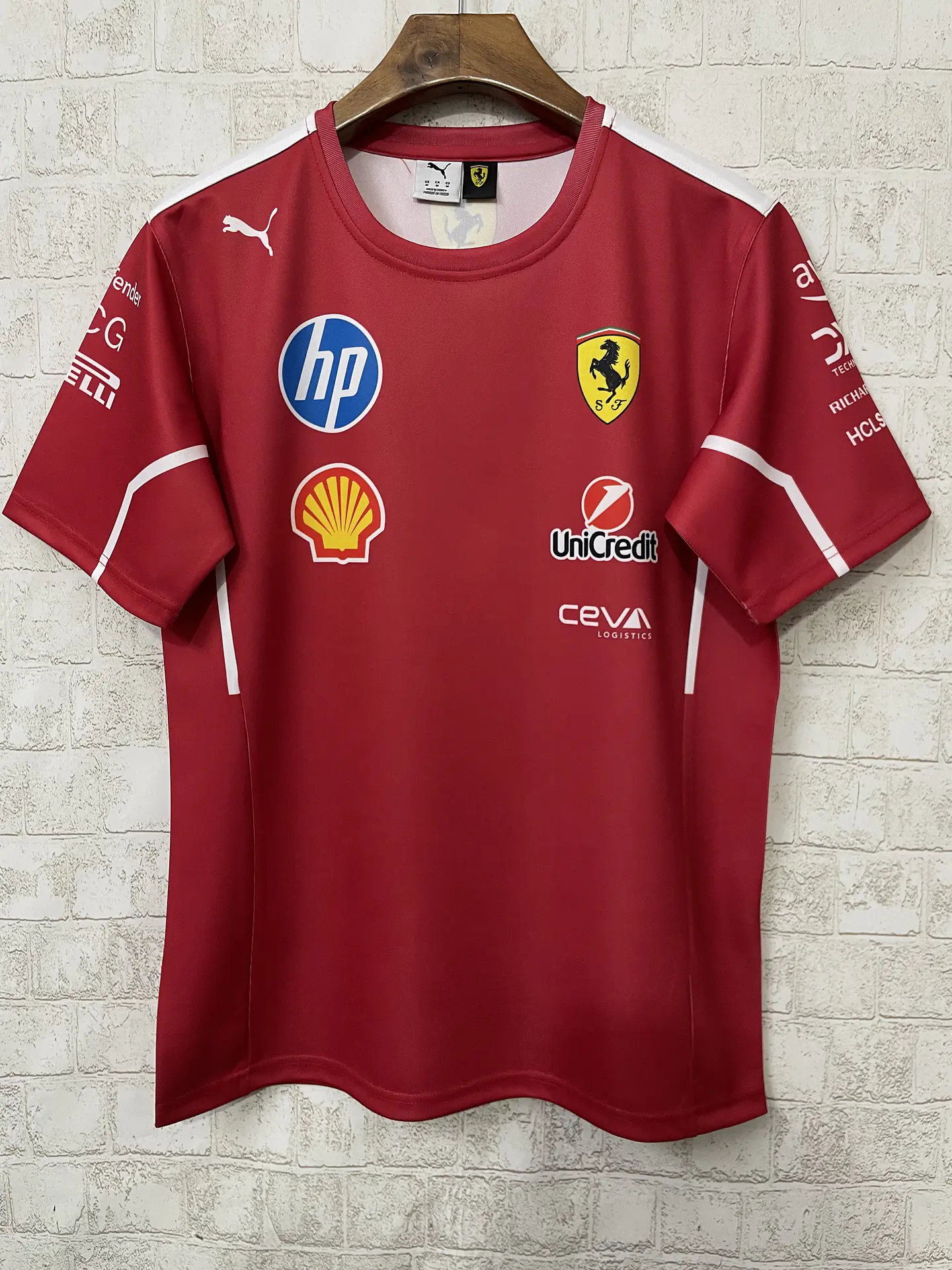 T-Shirt Equipa Ferrari 2025 3