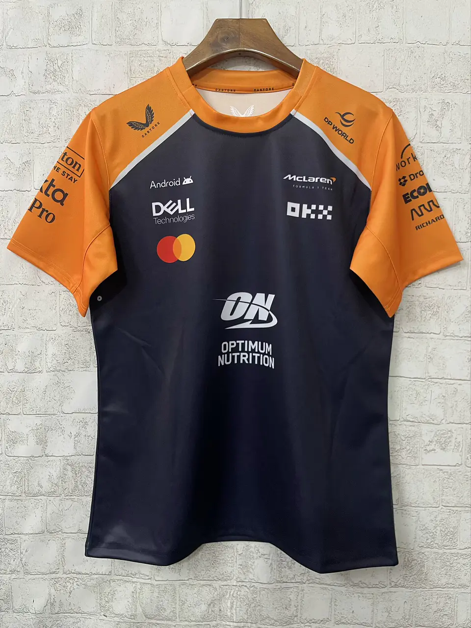 T-Shirt Equipa McLaren 2025 - Preta 3