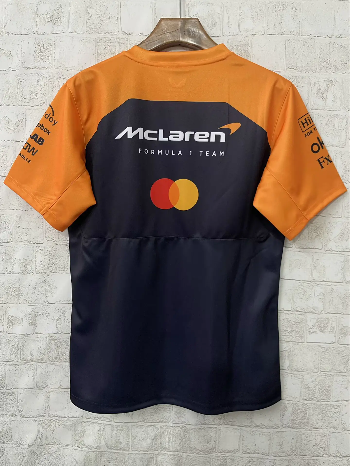 T-Shirt Equipa McLaren 2025 - Preta 4