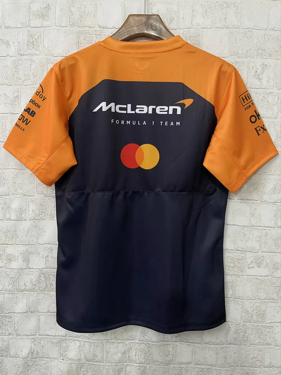 T-Shirt Equipa McLaren 2025 - Preta 4